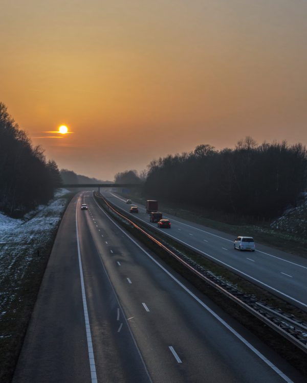 Zonsondergang-Winter-A1-De Lutte-Marian